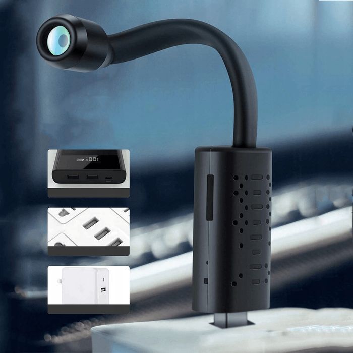 MINI UKRYTA KAMERA Szpiegowaska WIFI usb powerbank elastyczna