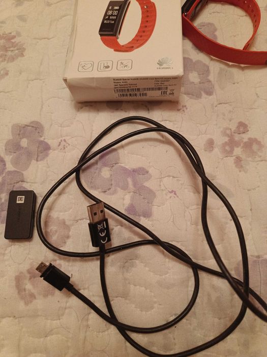 Smartwatch Huawei color band A2 czerwony