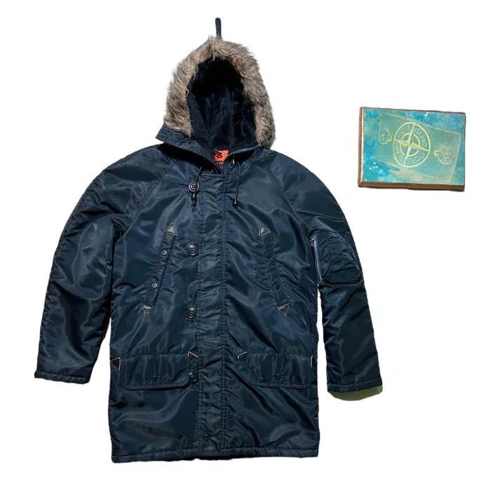 Зимова куртка парка Flight military N3B тепла рS оутдор нейлонова