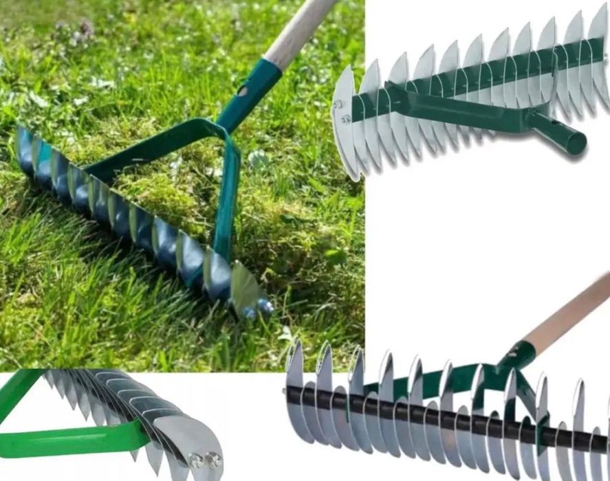 Граблі-ареаторні для газону Strend Pro 36см Словачина (без держака)