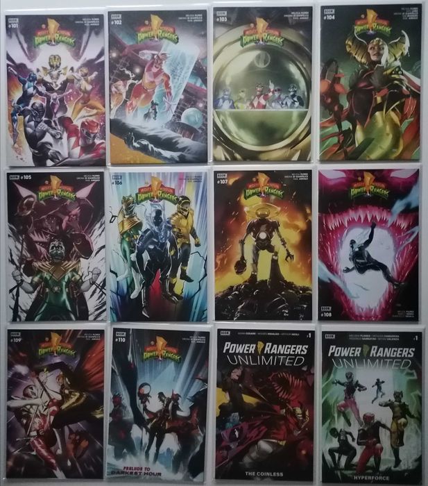 Mighty Morphin Power Rangers #101 - #110 + Power Rangers Unlimited