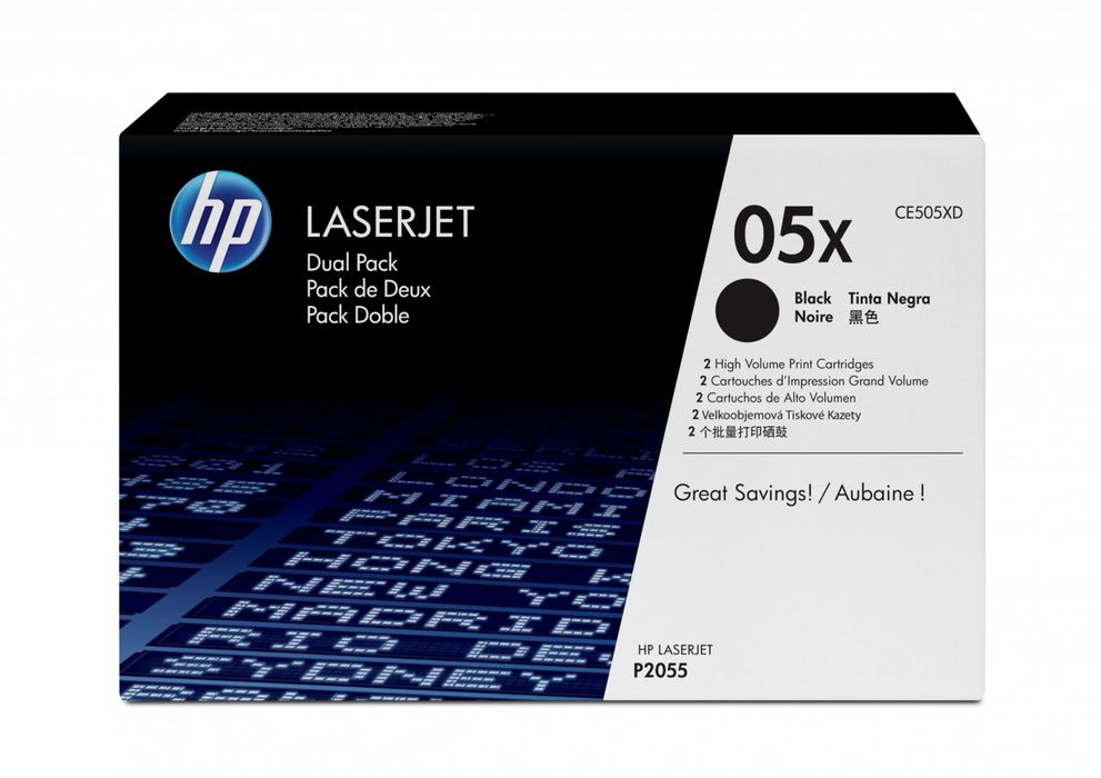 Toner HP 05X CE505XD czarny (black) 1 szt.