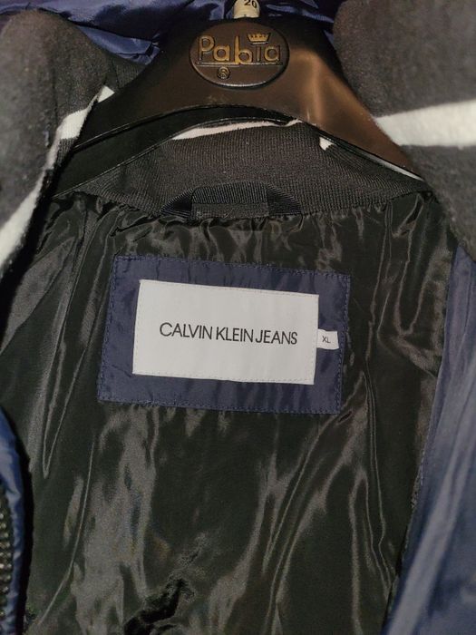 kurtka puchowa puch kaczy Calvin klein oryginał