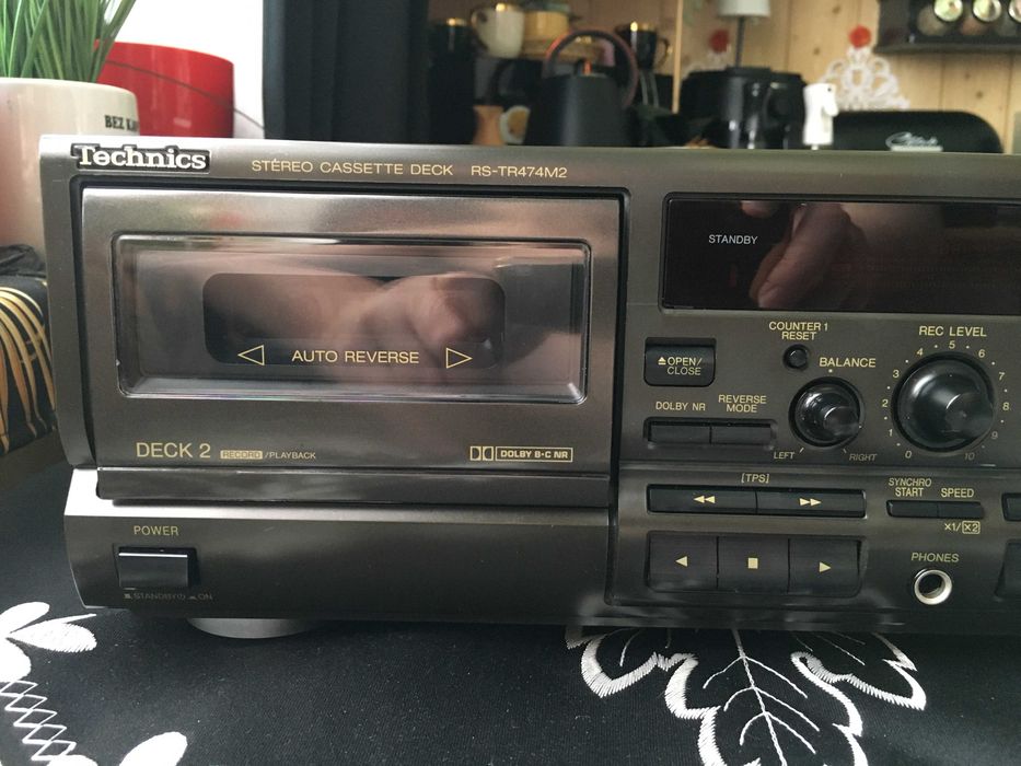 Magnetofon kasetowy Technics RS-TR474M2
