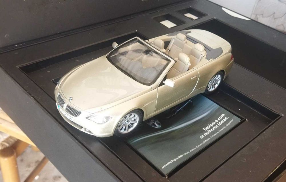 bmw 6 series 645i convertible kyosho 1/18