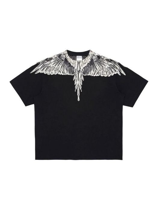 Футболка Marcelo Burlon County Of Milan Black T-shirt / Tee Марсело Бурлон Оригинал