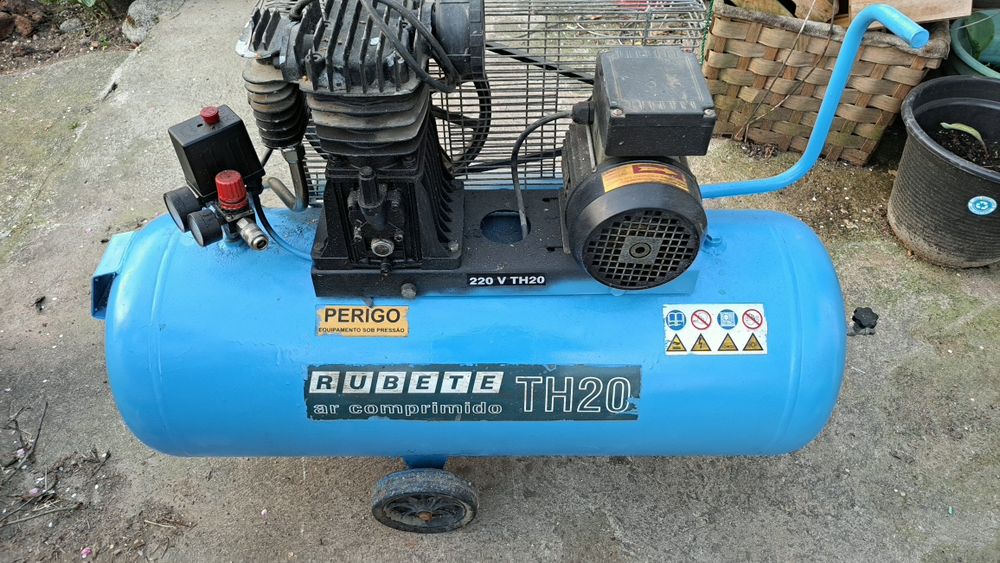 Compressor Rubete 110 Litros - Monofasico