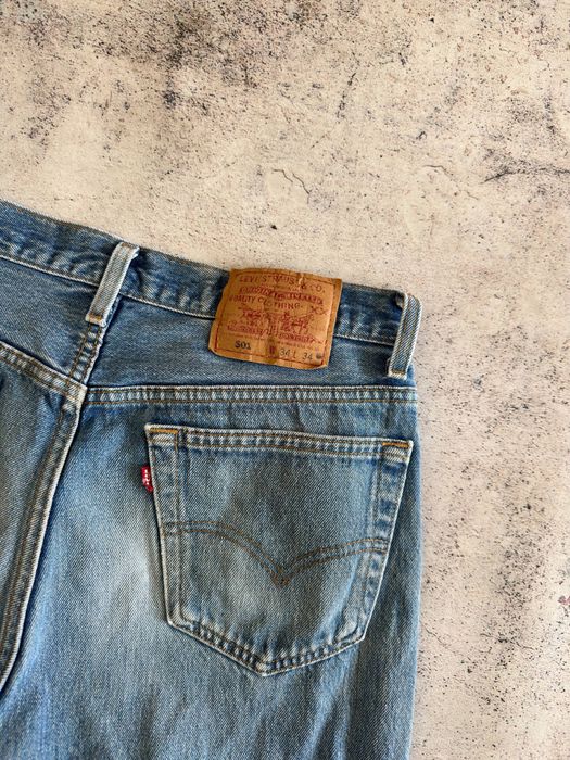 Винтажные Джинсы Levis 501 оригинал Размер 34/34