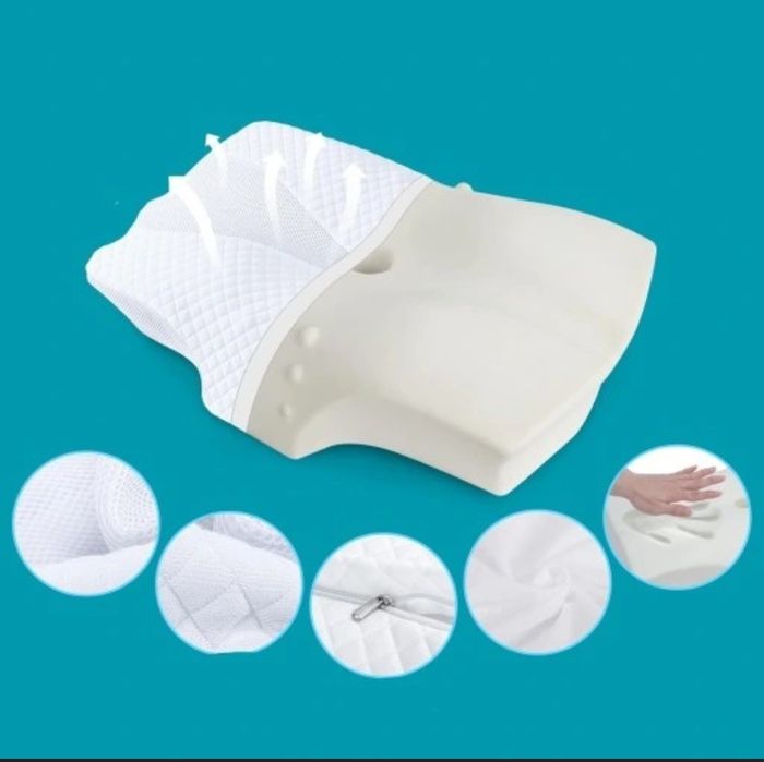 SAHEYER poduszka ortopedyczna biała MEMORY FOAM PIANKA 58CM
Zmniejsz b