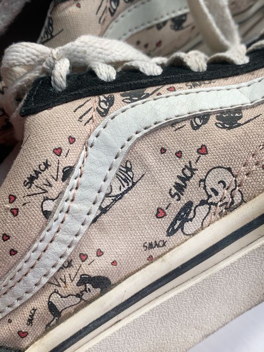 Кросівки Vans. Лімітована серія Vans Old Skool Peanuts Snoopy SM Pink