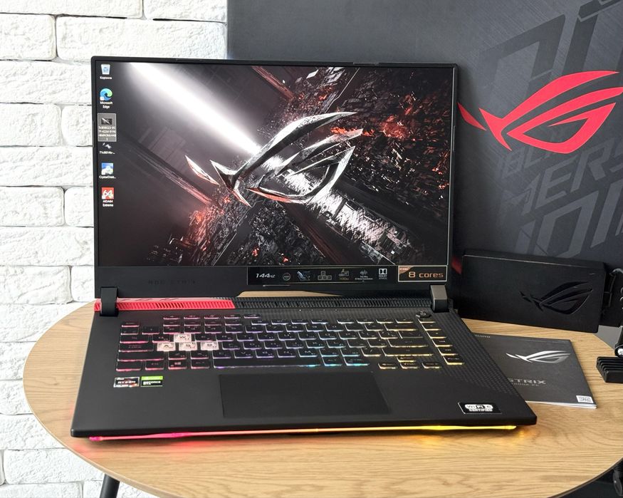 ROG STRIX G15/Ryzen7/512GB/Nvidia/144Hz/Пишіть перед замовленням!! (Б/У)