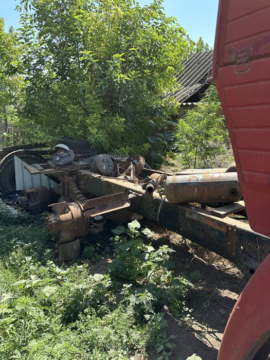 Камаз самоскид з причіпом