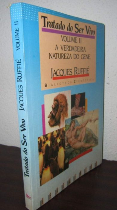 Livro Tratado do ser vivo - volume II - Jacques Ruffié - NOVO
