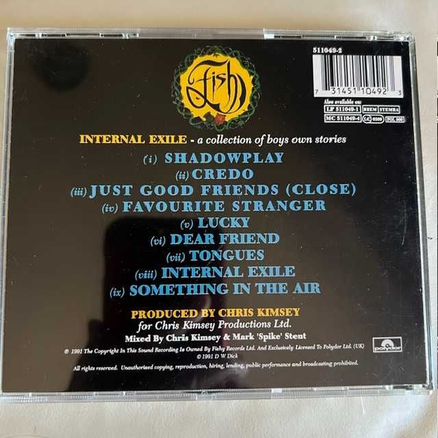Fish: Internal Exile CD