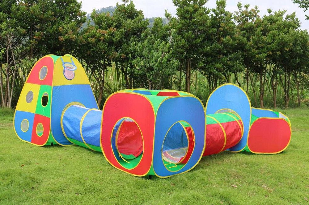 Ogromny Zestaw Namiotów Dla Dzieci XXXL 5w1 Super Zabawka OKAZJA !