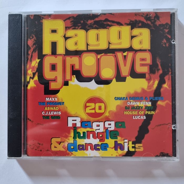 Płyta CD Ragga Groove: 20 Ragga Jungle & Dance Hitt.Składanka z 1994 roku