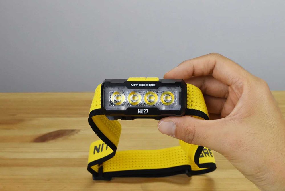 Nitecore NU27 Налобний Ліхтар Біле Жовте Червоне Світло