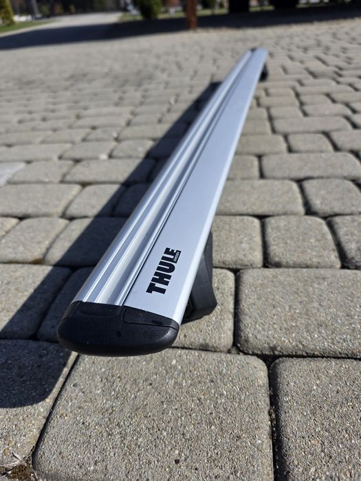 Thule Evo Raised Rail Bagażnik stopy + belki 127cm Nissan Qashqai