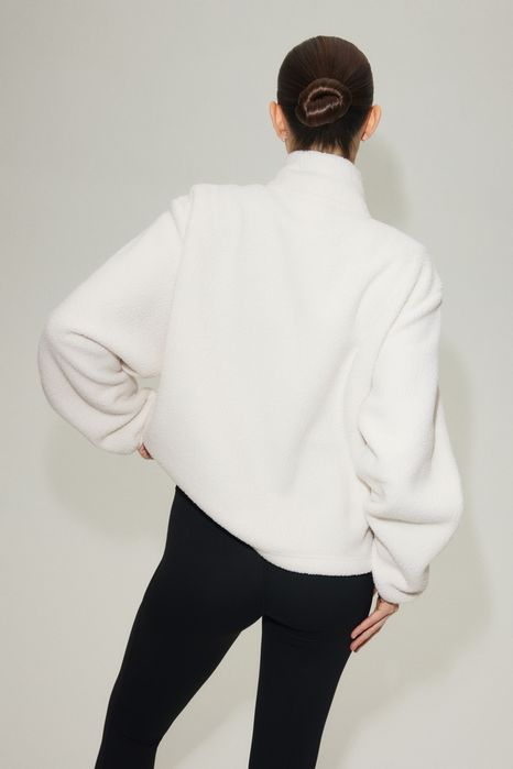 Молочна  фліска H&M Teddy Fleece (Розмір M)