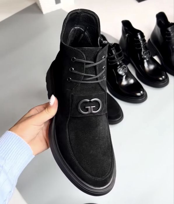 Жіночі класичні черевики НАТУРАЛЬНИЙ ЗАМШ преміум якості