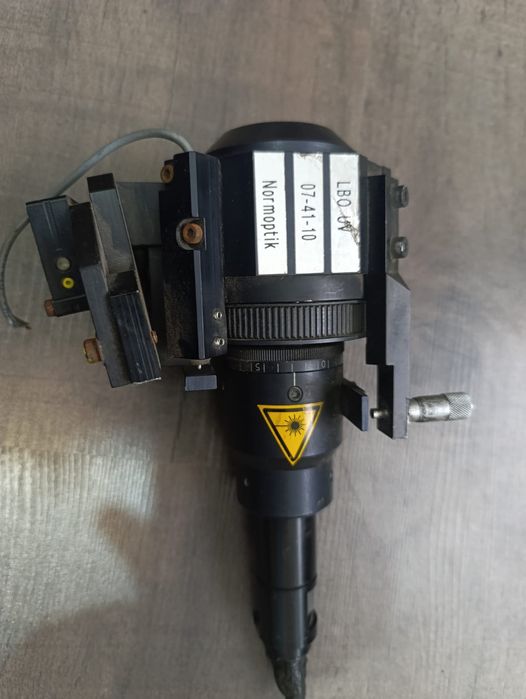 Лазерна головка Normoptik LBQ UV + датчик Baumer OADM 12I44