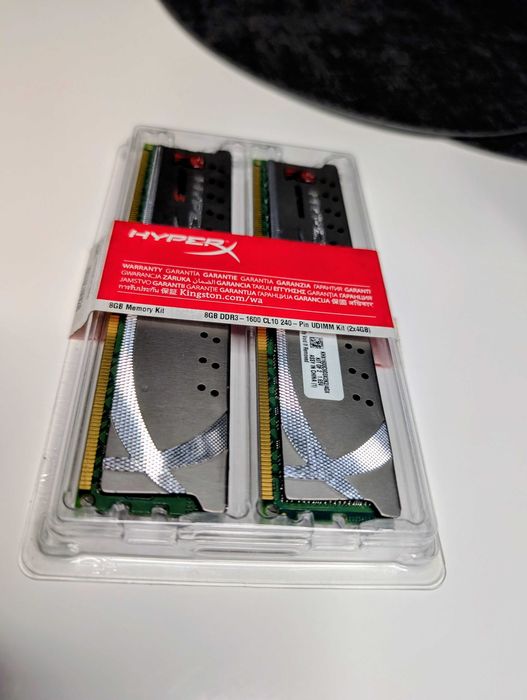 Pamięć Kingston DDR3 Dual Channel - HyperX, DDR3, 8 GB (2x4GB)