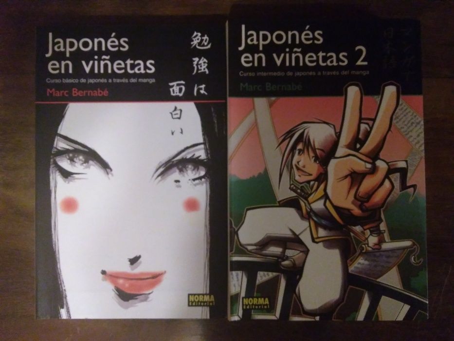 Japonés en viñetas, Marc Bernabé, Vols 1 e 2, Espanhol, portes grátis