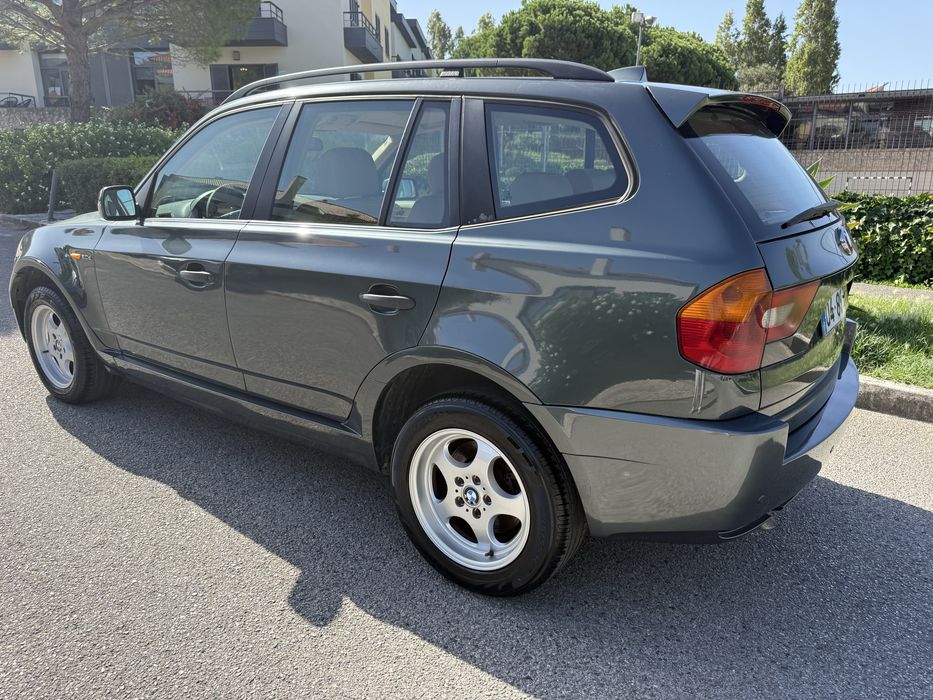 BMW X3  Nacional  2.0 Diesel  ano  2005 Verde com estofos Camel  Muito Estimado