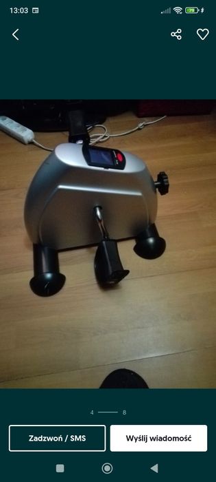 Rower stacjonarny duży trenigowy