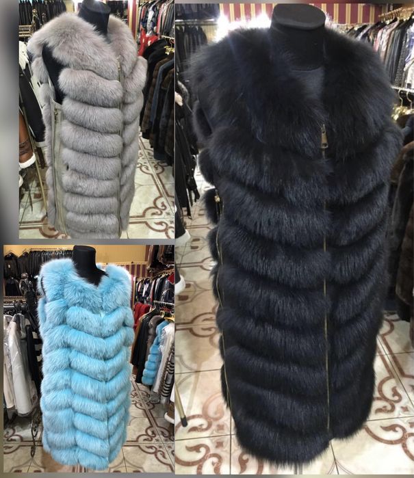 Шуби Лама та Песець натуральні,див.всі фото