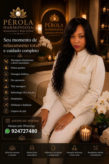 Massagem terapêutica e estetica