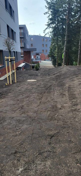 Prace ziemne, usługi koparką, wynajem koparki