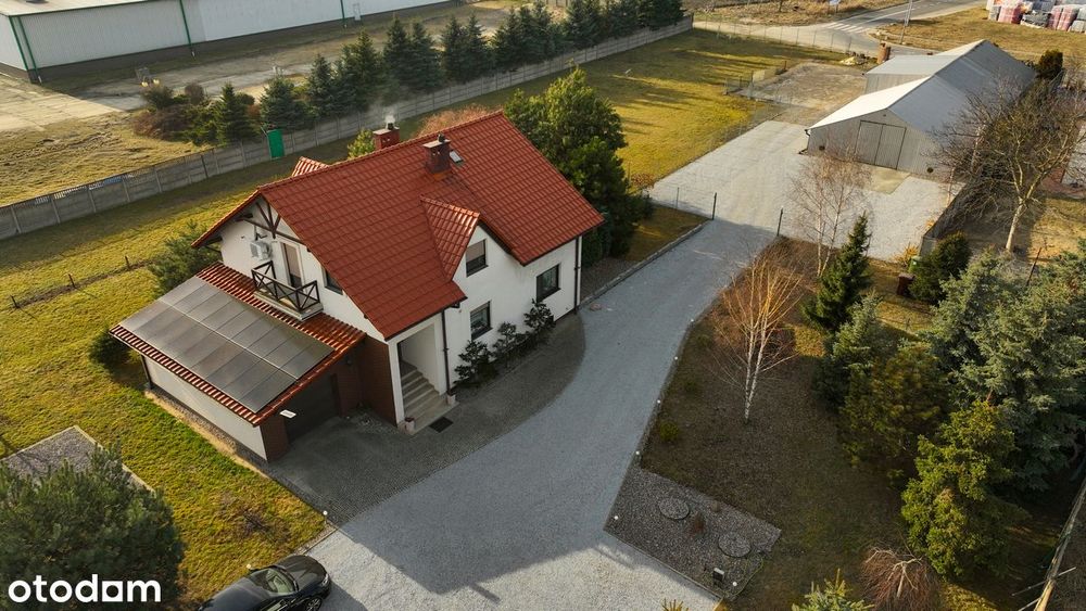 Dom 210 m² z budynkiem usługowym | działka 2418 m² | Kalisz