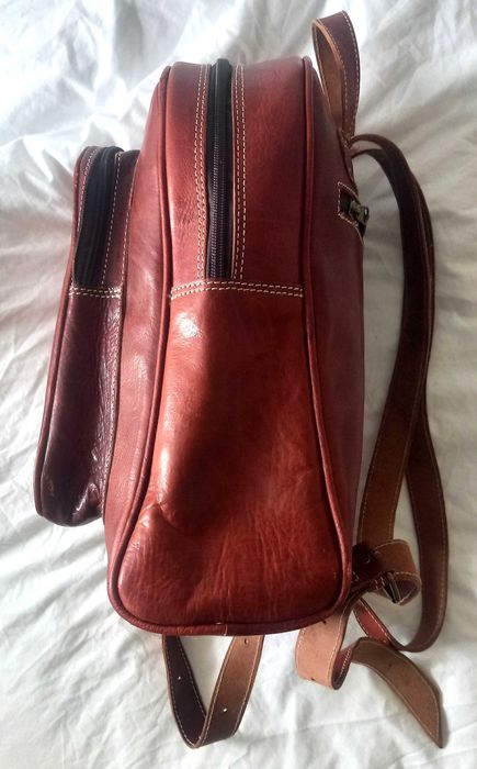 Mochila Couro/pele original marroquino