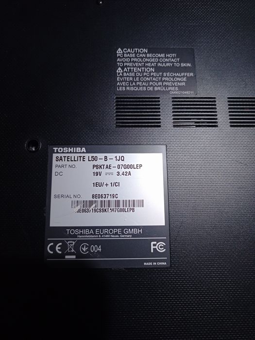 Toshiba Satellite L50B-1JQ