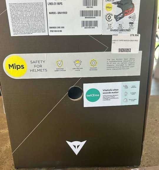 Capacete MTB NOVO Dainese Linea01 Mips (570gr)40% Desconto.Tm S-M-L-XL