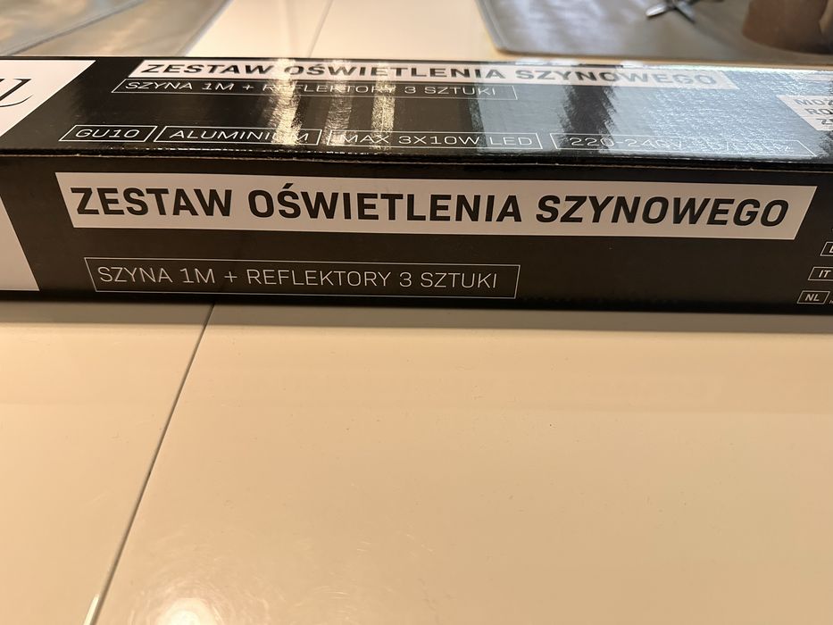 Oswietlenie szynowe zestaw 3szt