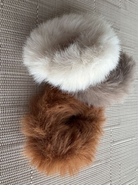 Резинки для волос, мех