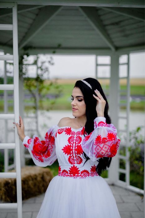 Вишите плаття і сорочка