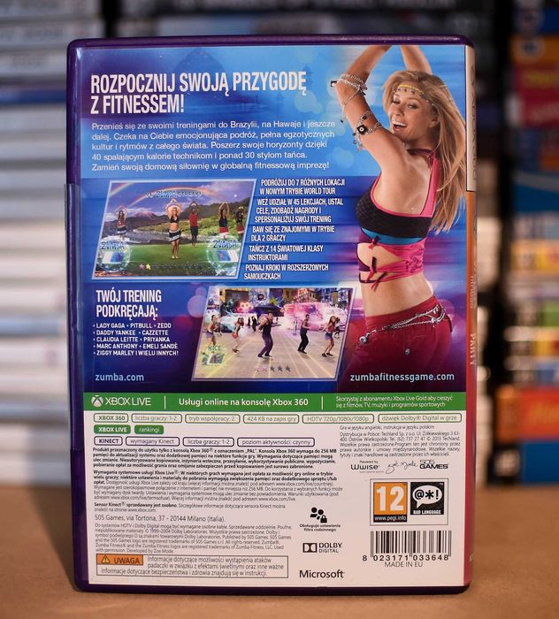 X360 # Kinect Zumba World Party