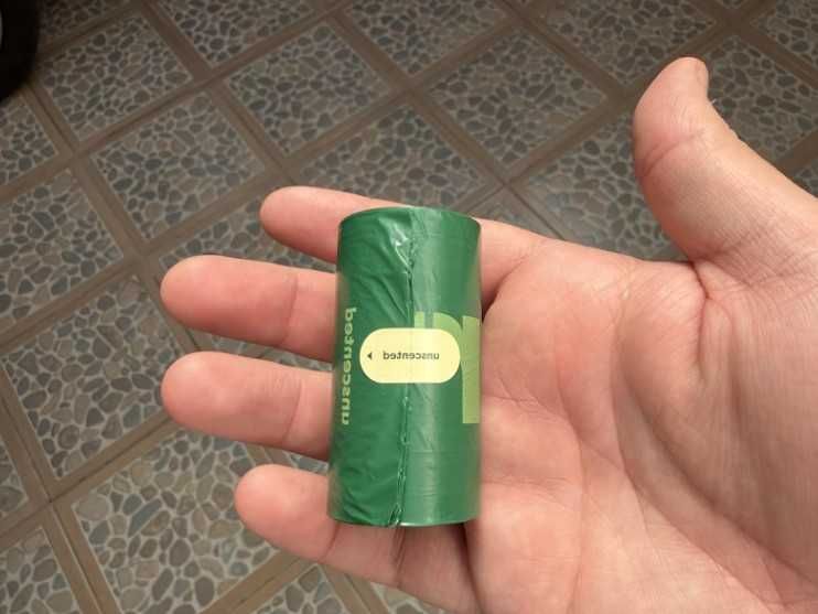 Worki na psie odchody (120 szt.) o zapachu lawendy bardzo grube