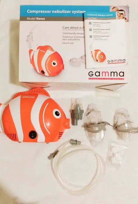 Компрессор небулайзер gamma інгалятор
