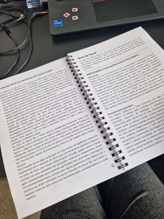 Apostilha Desafio de tarot 33 dias