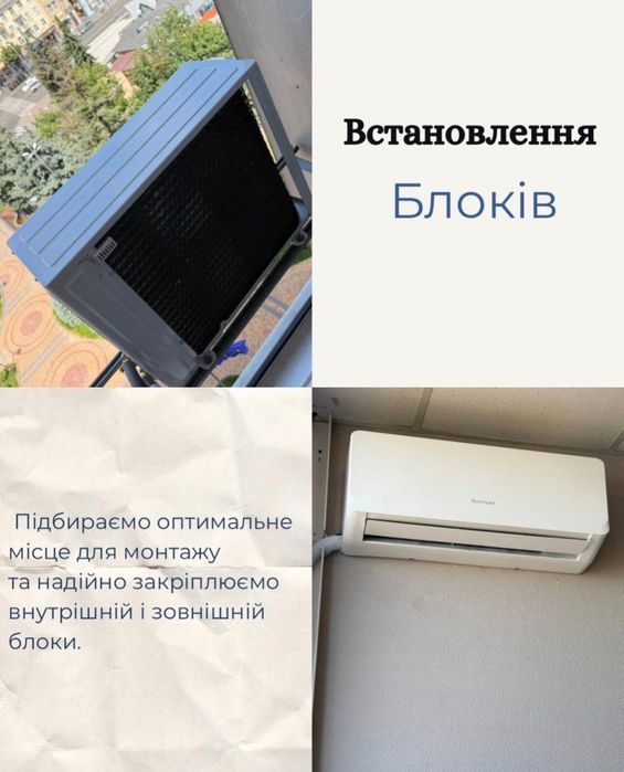 Продаж та Монтаж кондиціонерів Вінниця Доставка Гарантія Швидкість