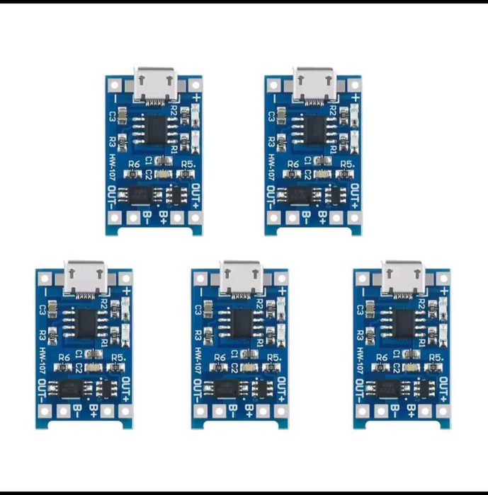 Модуль  ТР 4056 зарядки літій- іоних акум. 4.2 V; 1 А. 4шт- 100 грн