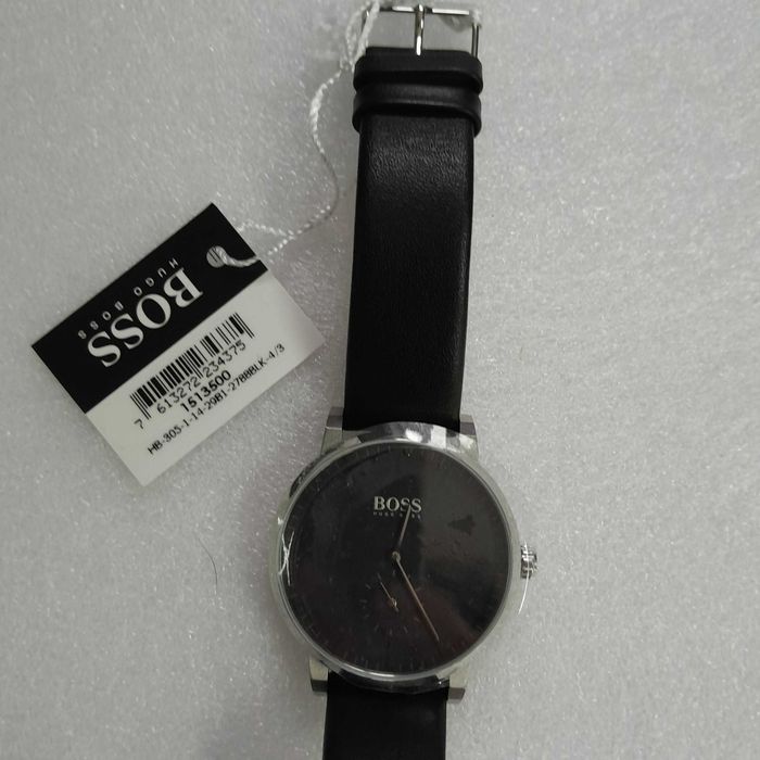 Чоловічий класичний кварцовий годинник Hugo Boss Essence 1513500