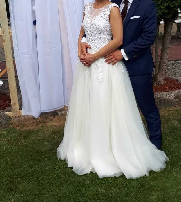 suknia ślubna boho rustic