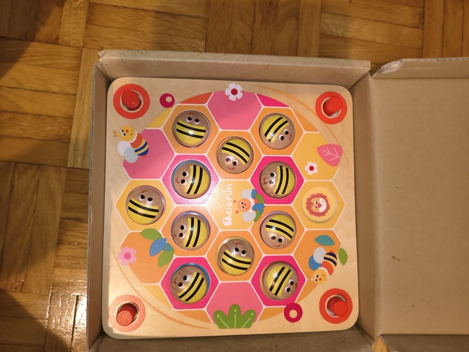 Fantastyczny zestaw drewnianych gier dla dzieci