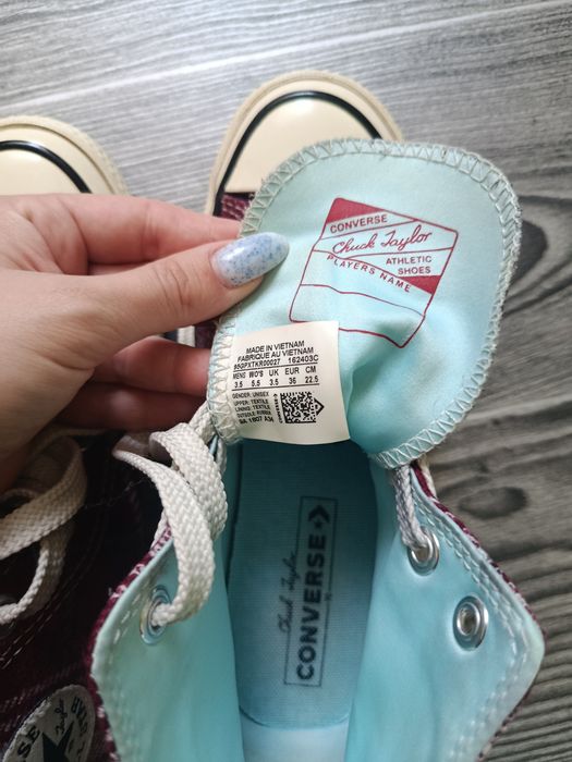 Ексклюзивні високі кеди Converse