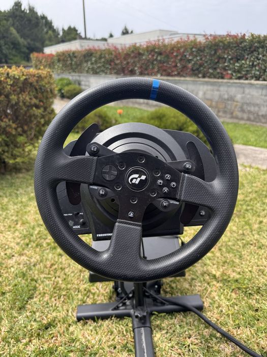 Sim Racing Setup - Playseat Evolution Alcantara + Thrustmaster T300 RS GT + TH8S Shifter (Fully Assembled, Ready to Play)